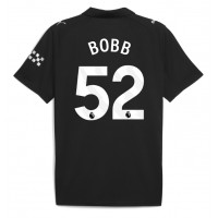 Manchester City Oscar Bobb #52 Vonkajší futbalový dres 2025-26 Krátky Rukáv